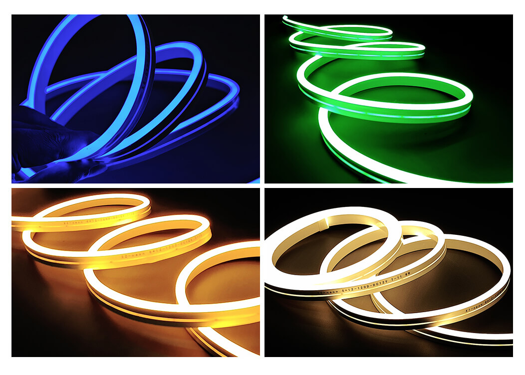 RGB neon tube lights