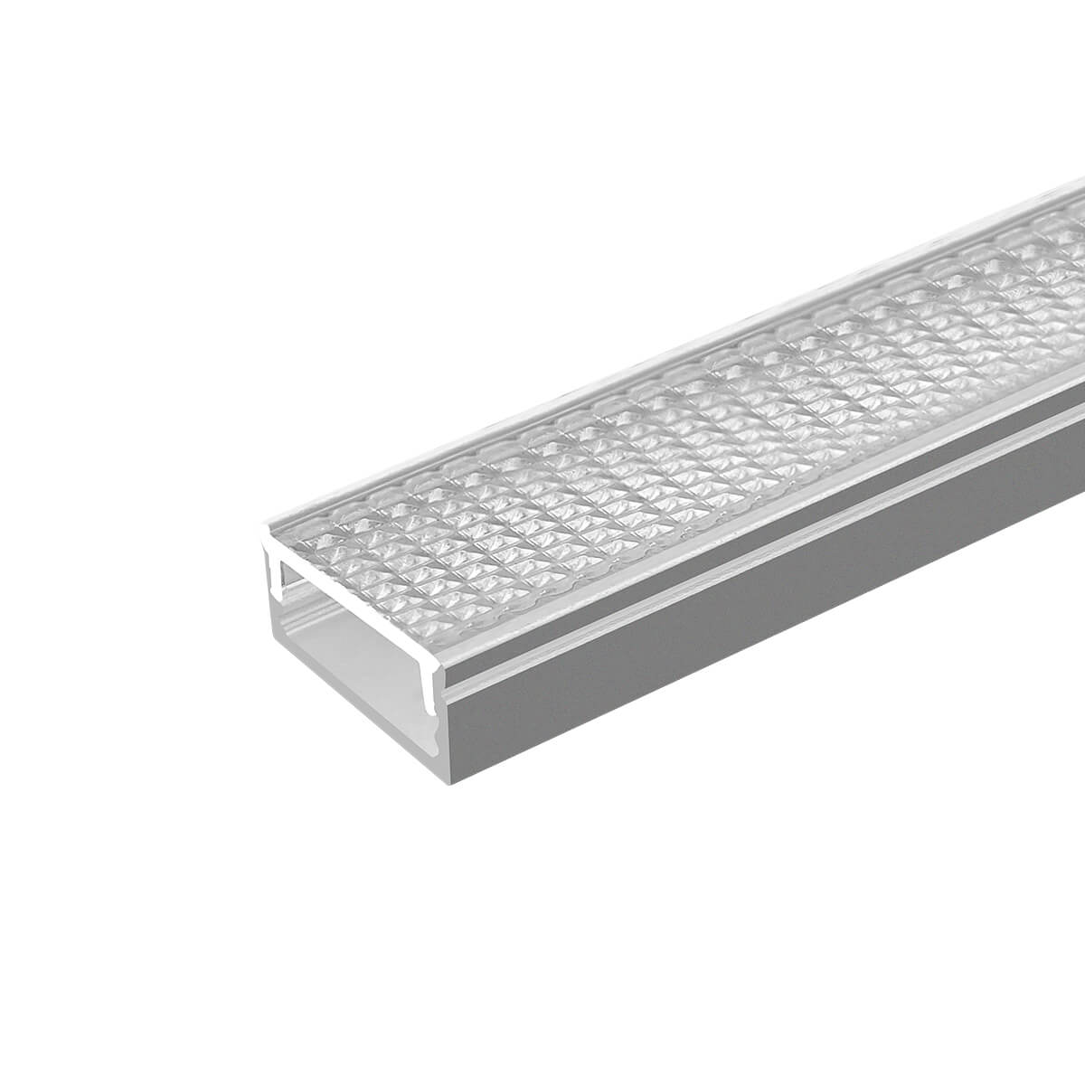 Professional LED Profile with Textured Anti-Glare PC Cover