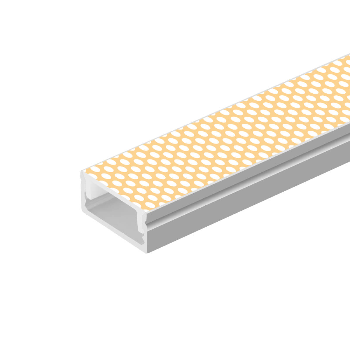 Easy Install LED Profile with Anti Glare Diffuser PC Cover