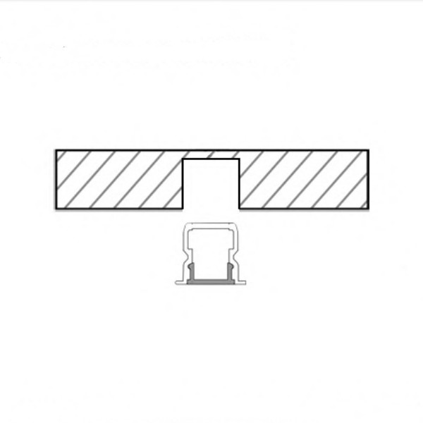 Solder-Free LED Aluminum Profile for Easy Cabinet & Closet Light