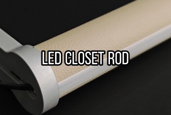 Upgrade Your Closet with This Smart LED Clothing Rod