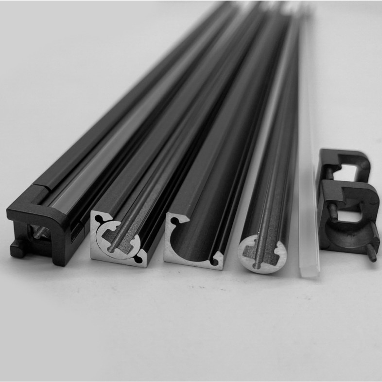 Commercial Solder-Free LED Profile for Display Lighting