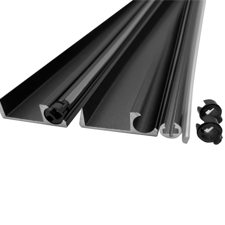 Innovative Angled LED Cabinet Light Board Clamping