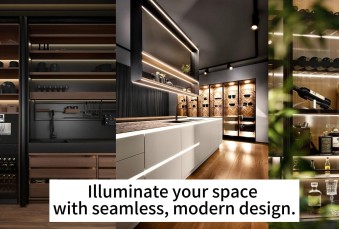 Upgrade Your Home Lighting with This Adjustable Angle Linear Light