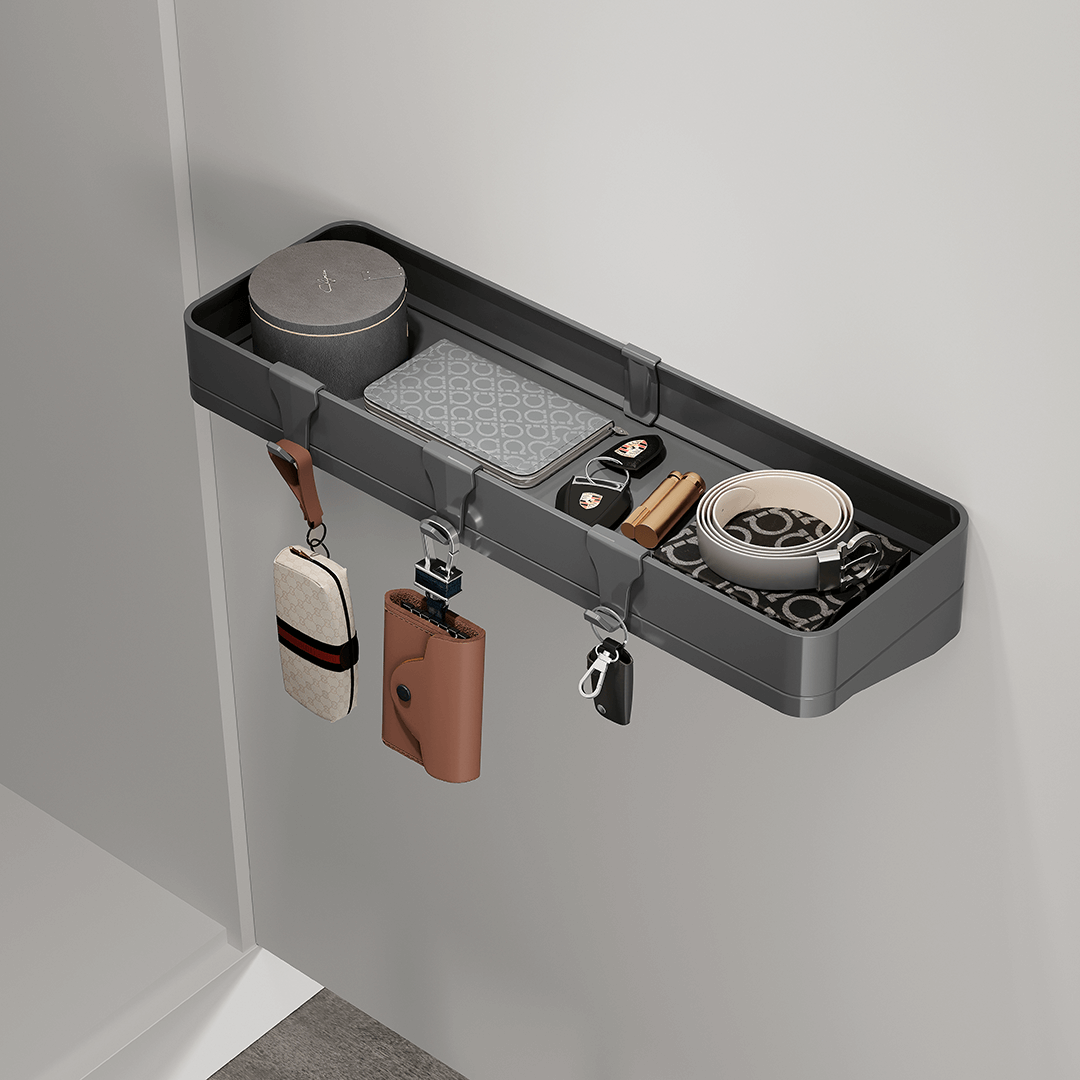 Bedroom Closet Door Tray Addtional Storage