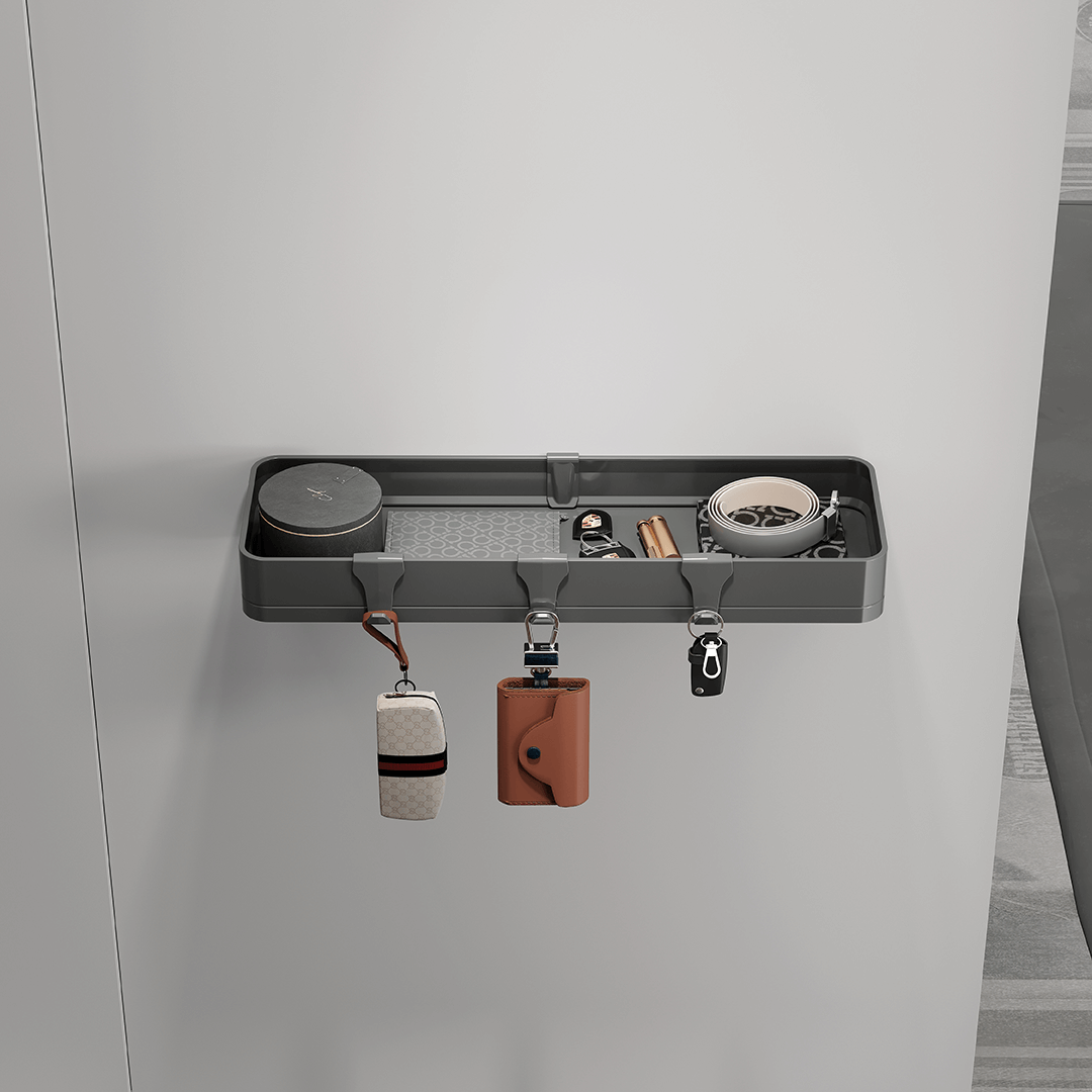 Bedroom Closet Door Tray Addtional Storage