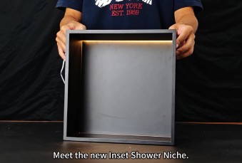 Bathroom LED Wall Recessed Niche