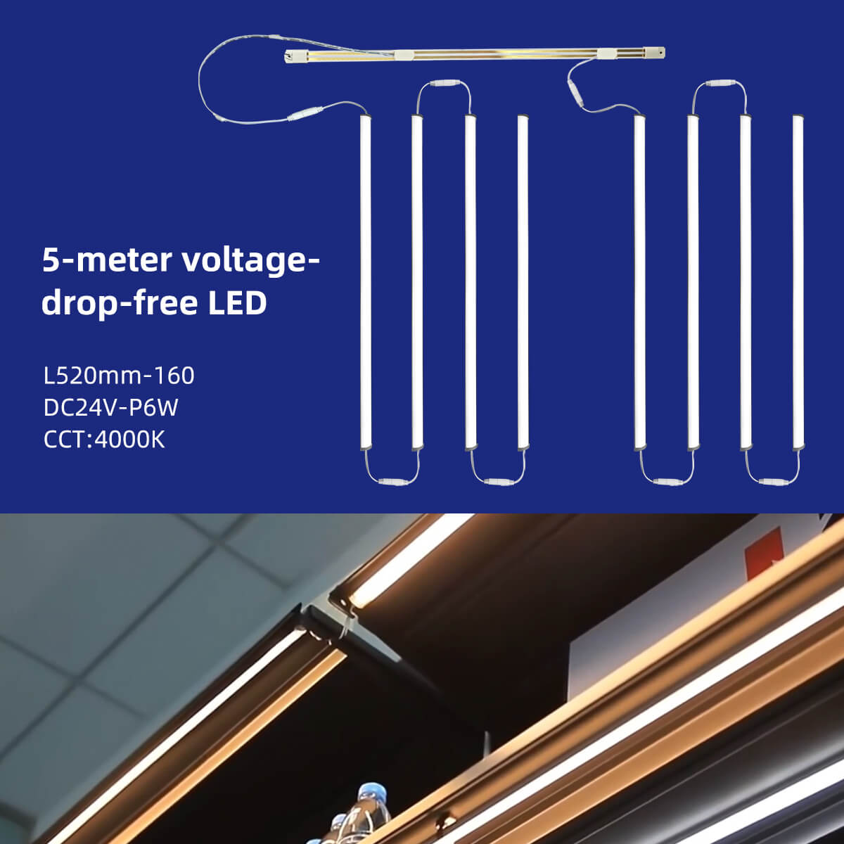 led strip lights for shelves