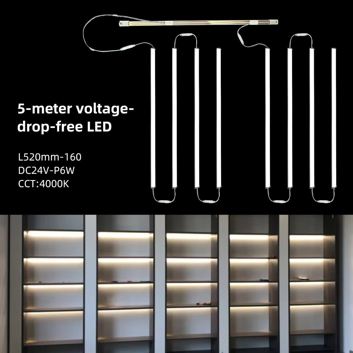 Shelf Lighting V-shaped LED Strip Light