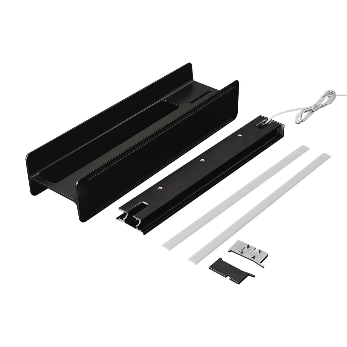 LED Lighting Bathroom Wall Mount Storage Shelf