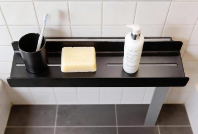 Floating Display Shelf with Built in LED Light for Modern Decor