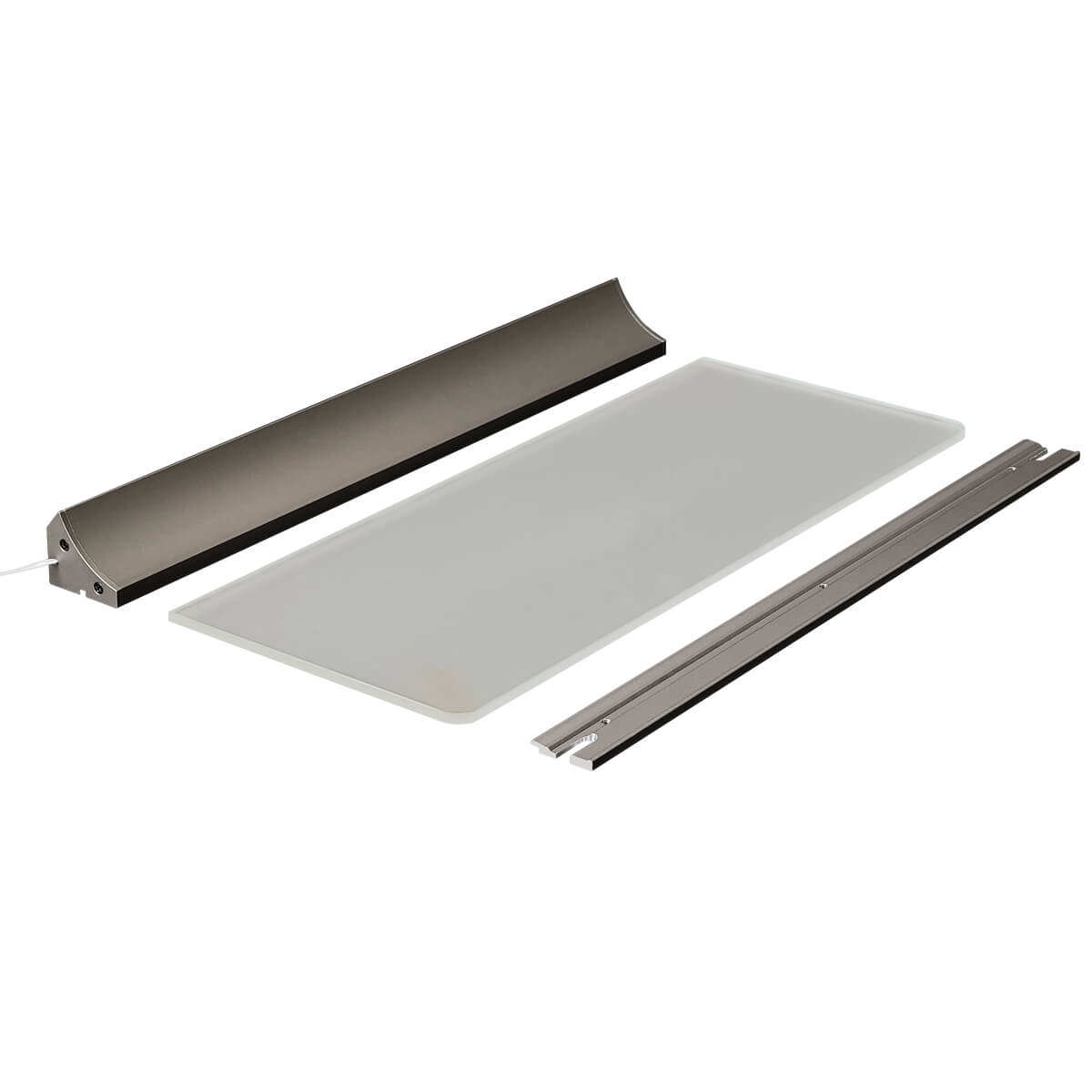 Acrylic Integrated LED Wall Shelf with Lighting