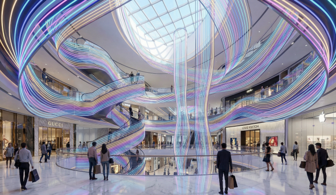 Shopping Center Lighting