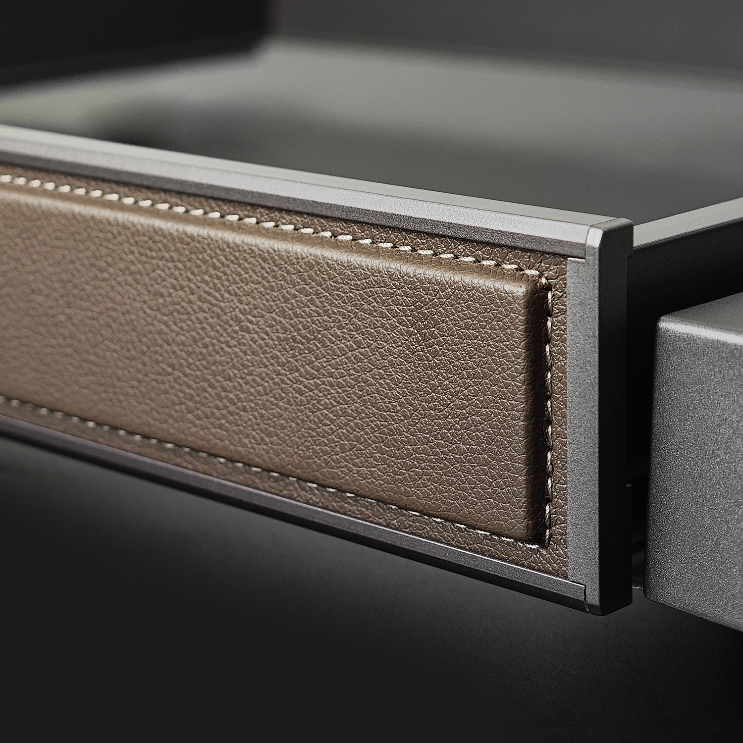 PU Leather Wardrobe Pull-out Box Closet Storage