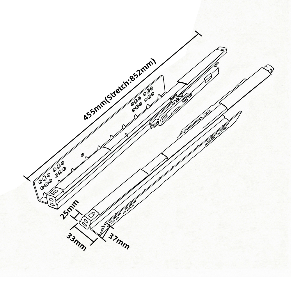 PU Leather Wardrobe Pull-out Box Closet Storage