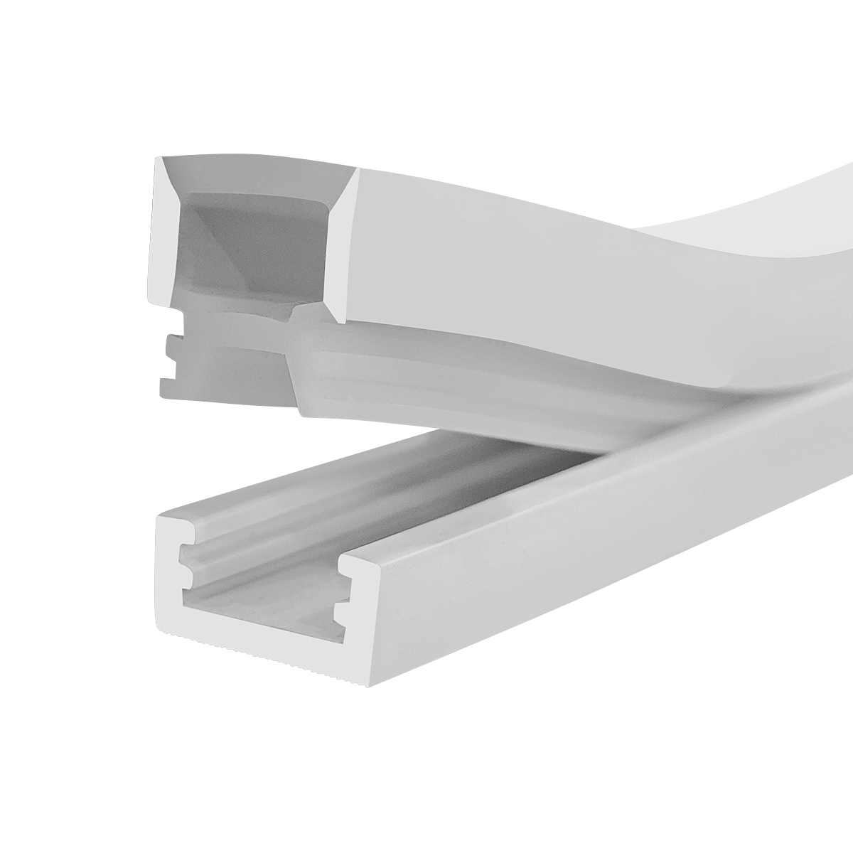 Welding Free LED Neon Lights White 1616