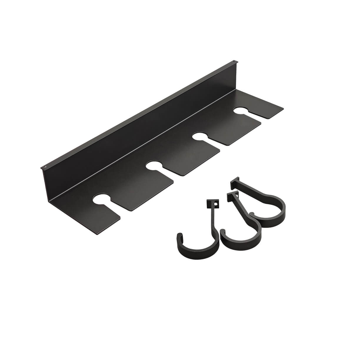 Wood Griain Designed LED Wall Floating Shelf