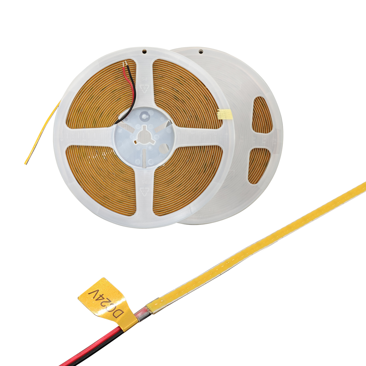 5mm Ultra Narrow DC24V COB LED Strip  400D 10W/M High Density Light Strip CRI90 Cuttable Flexible Tape Light for Home