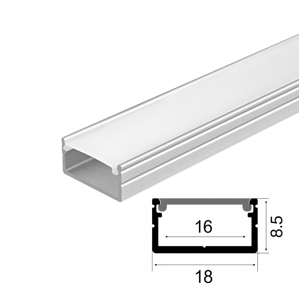 SYP33-Surface Mounted LED Aluminum Profile Channel Used For Indoor Lighting