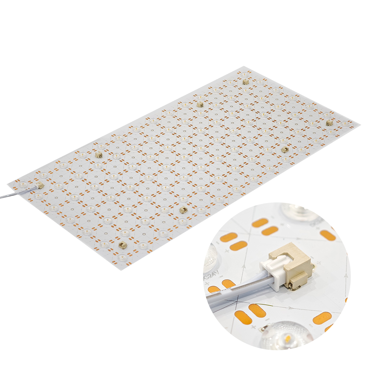 DIY Flexible 500x250mm LED Panel Sheet 98LEDs 2835 SMD &ndash; Bendable, Cuttable & Self-Adhesive for Custom Displays