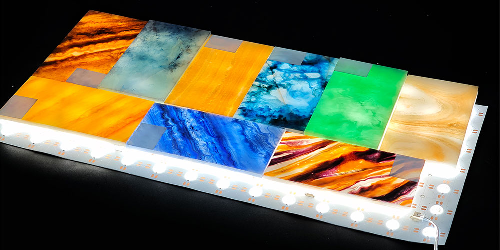 LED Lens Flexible Light Board