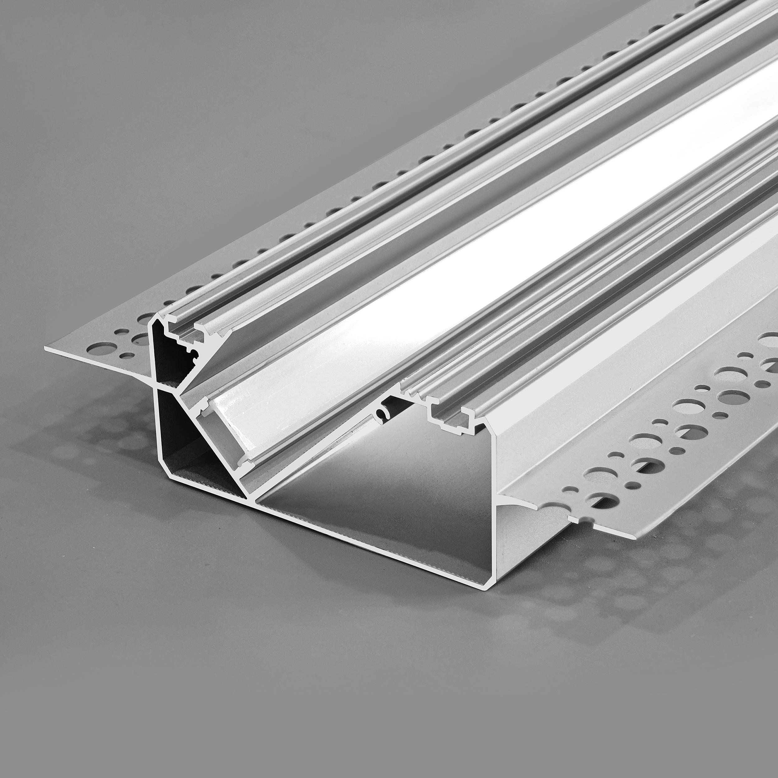 SYP-135×36 Embedded LED Aluminium Profile 45 Degree Oblique Light For Stair Handrail Wall Washer