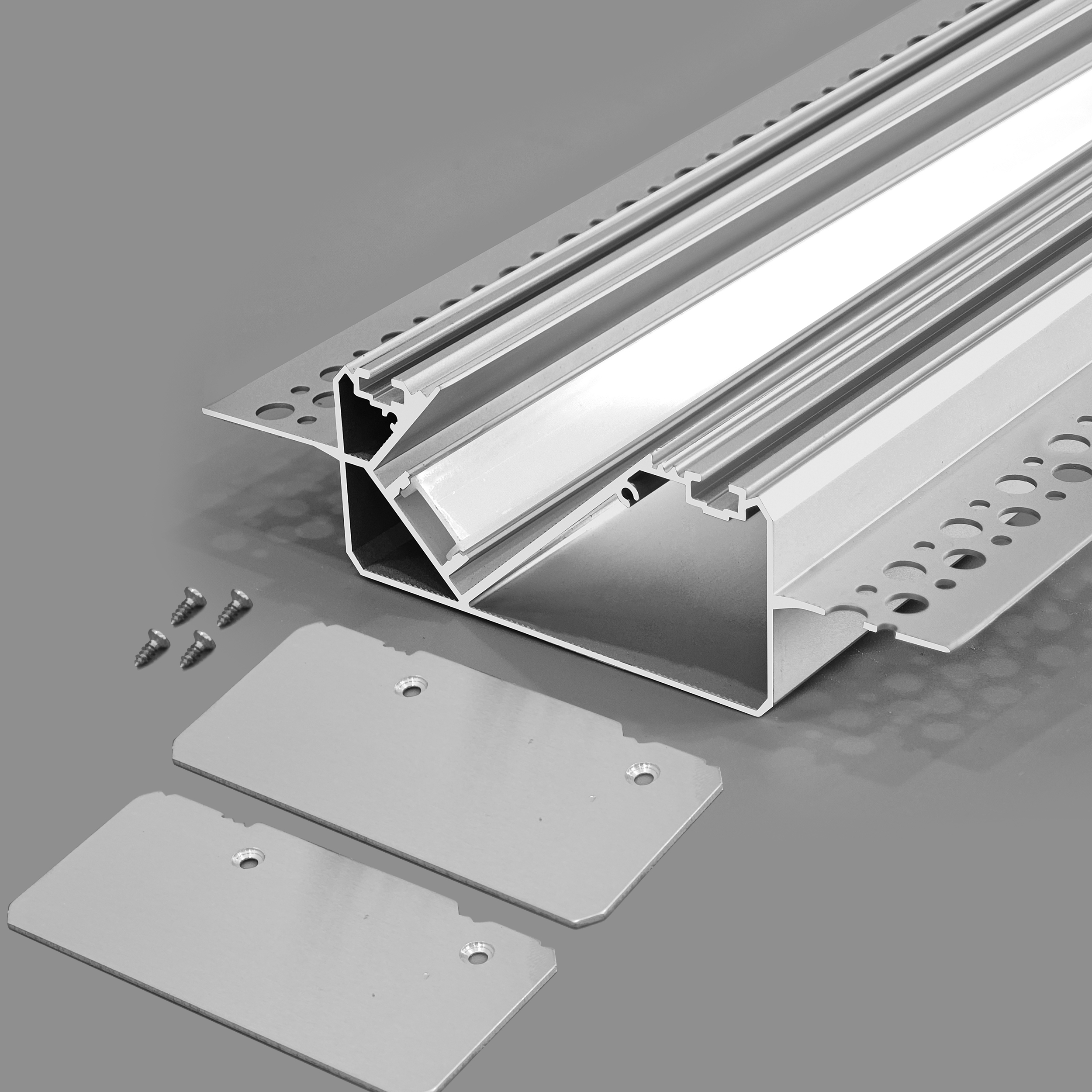 SYP-135&times;36 Embedded LED Aluminium Profile 45 Degree Oblique Light For Stair Handrail Wall Washer